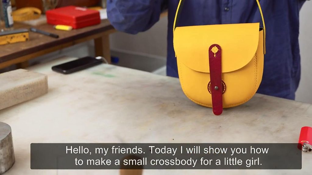 图片[2]-手工皮具图纸 挎包vp034-皮艺果手工皮具图纸