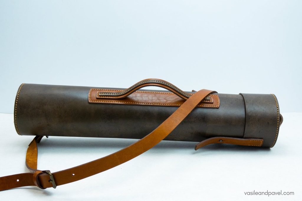 图片[1]-手工皮具图纸 地图 海报桶vp039-皮艺果手工皮具图纸