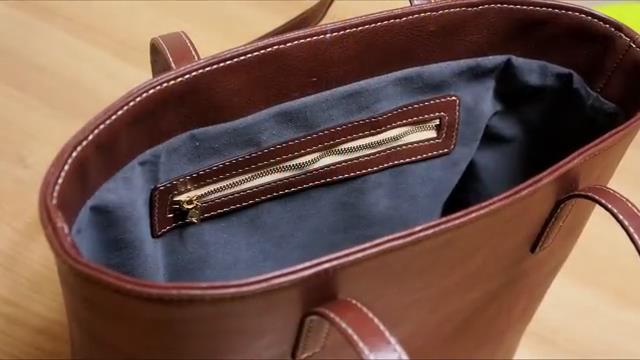 图片[3]-手工皮具图纸 托特包bc032-皮艺果手工皮具图纸