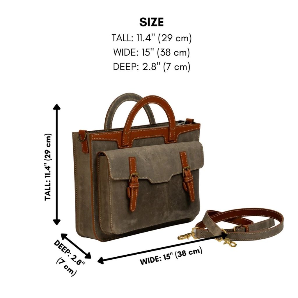 图片[3]-手工皮具图纸 手提挎包vp181-皮艺果手工皮具图纸