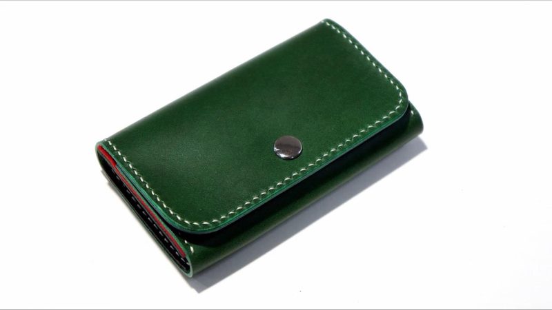 手工皮具图纸 卡包bc035-皮艺果手工皮具图纸