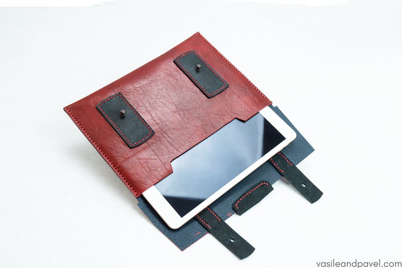 手工皮具图纸 ipad包vp041-皮艺果手工皮具图纸