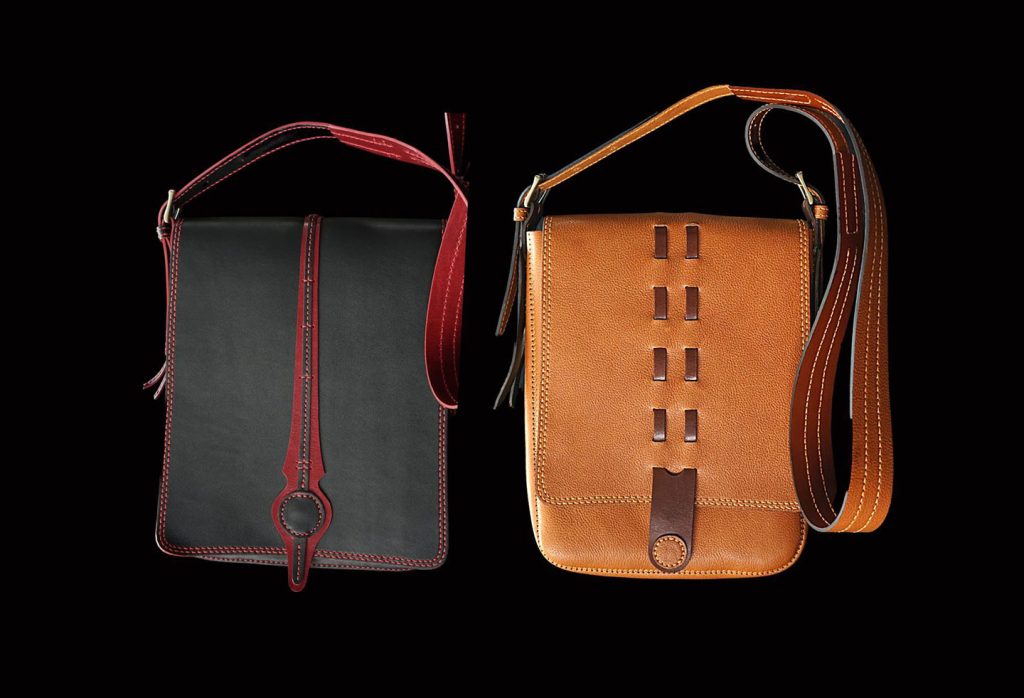 图片[3]-手工皮具图纸 信使包vp055-皮艺果手工皮具图纸