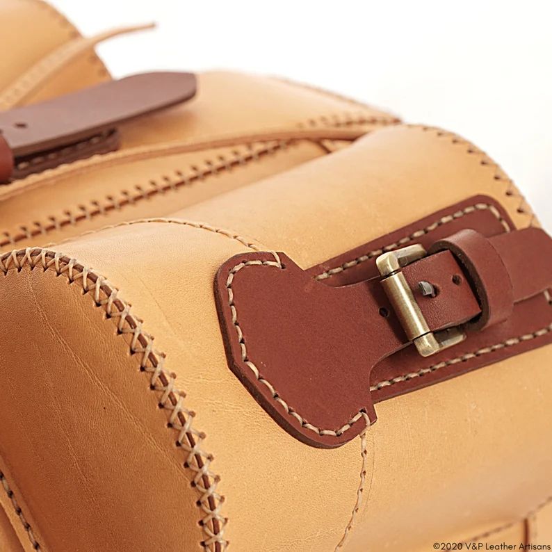 图片[2]-手工皮具图纸 背包vp059-皮艺果手工皮具图纸