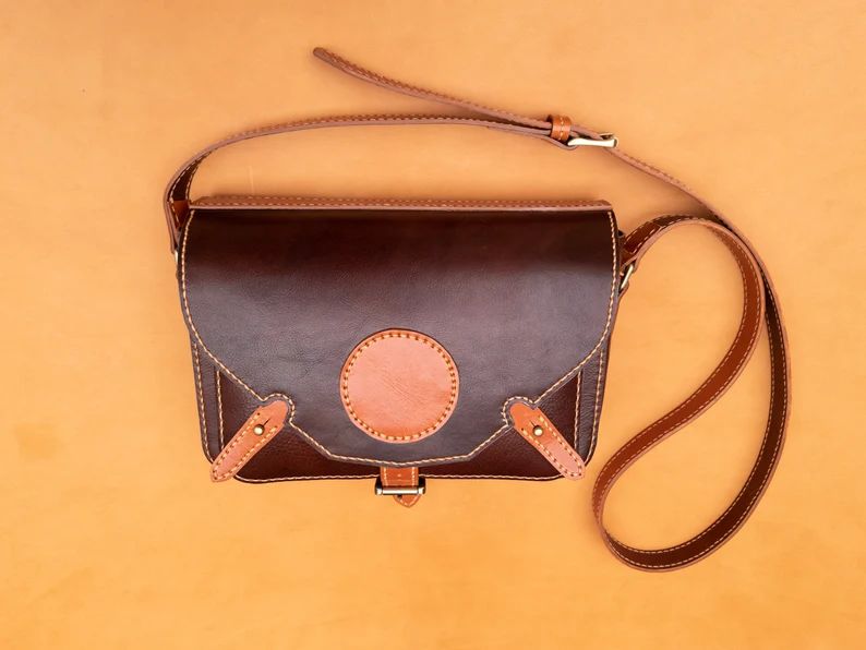 图片[3]-手工皮具图纸 挎包vp067-皮艺果手工皮具图纸