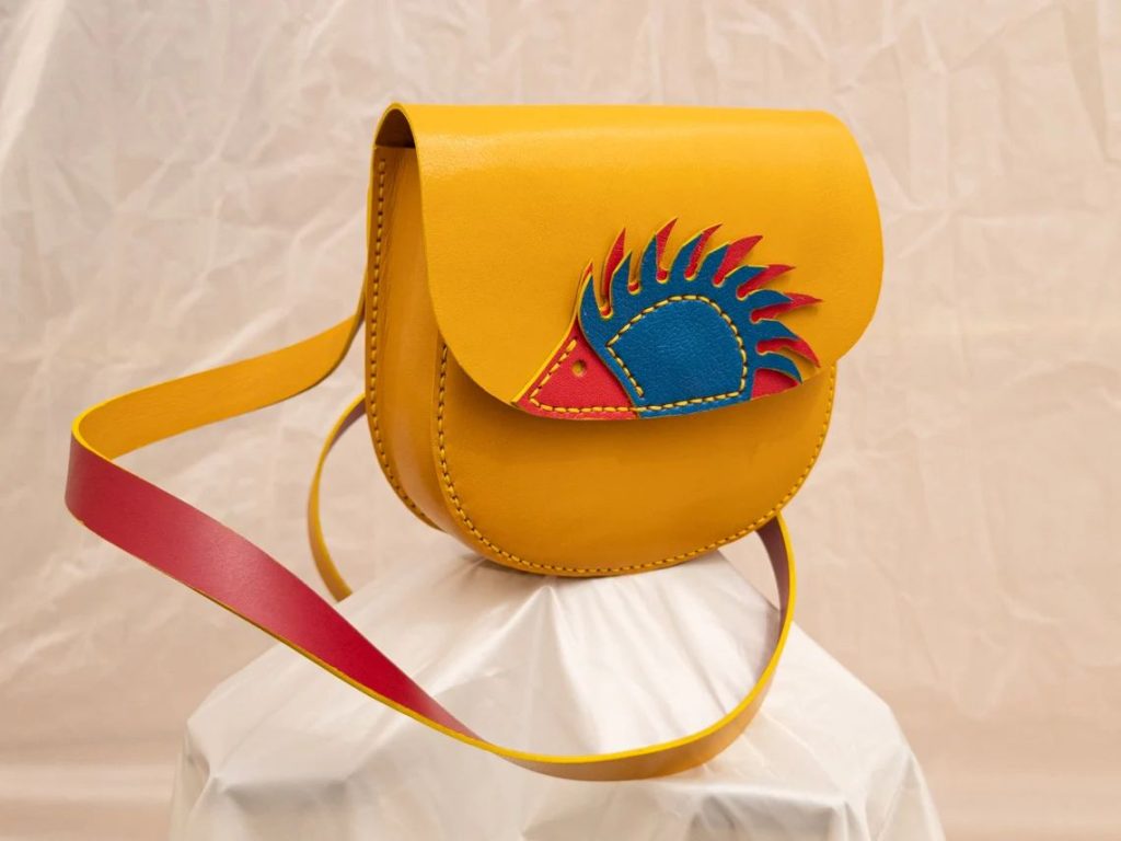 图片[3]-手工皮具图纸 图案挎包vp090-皮艺果手工皮具图纸