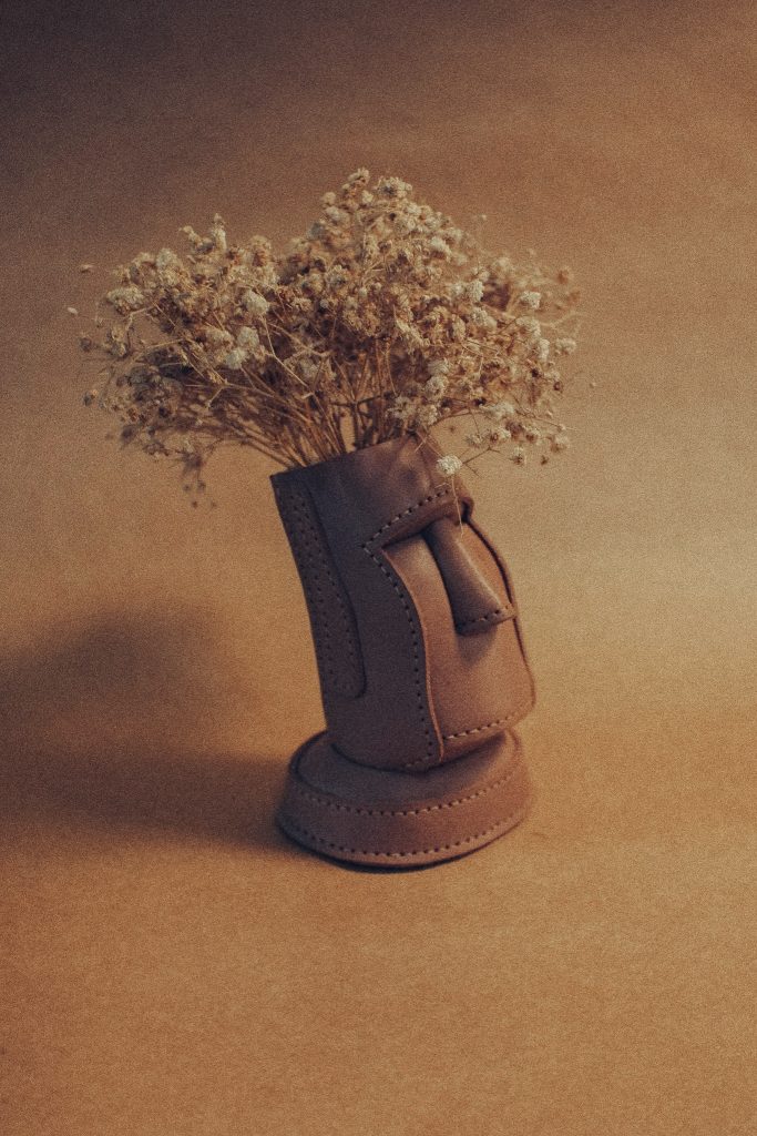 图片[1]-手工皮具图纸 复活节笔筒ph003-皮艺果手工皮具图纸