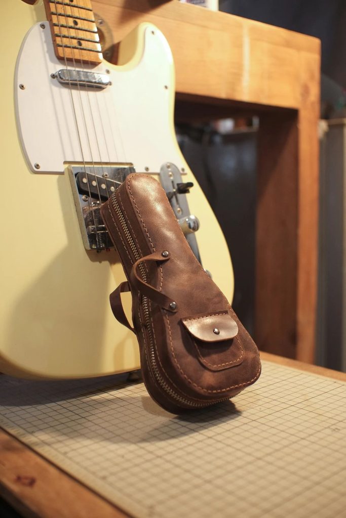 图片[1]-手工皮具图纸 琴文具袋ph005-皮艺果手工皮具图纸