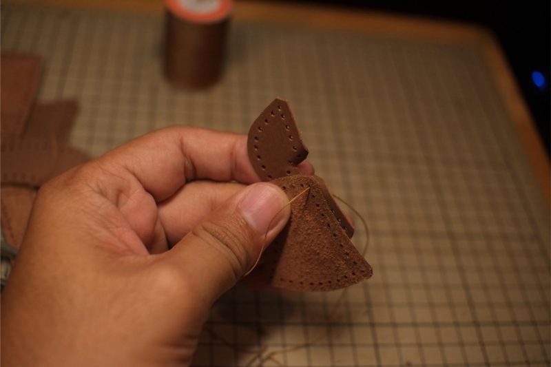 图片[6]-复活节岛笔筒制作过程-DIY手工帖子圈子-皮具教程-皮艺果手工皮具图纸