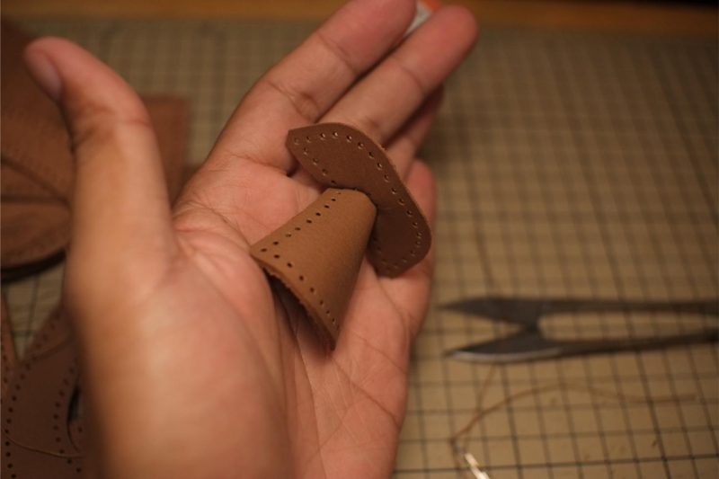 图片[8]-复活节岛笔筒制作过程-DIY手工帖子圈子-皮具教程-皮艺果手工皮具图纸