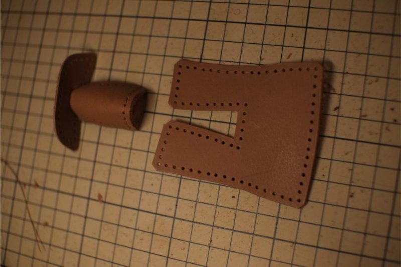 图片[15]-复活节岛笔筒制作过程-DIY手工帖子圈子-皮具教程-皮艺果手工皮具图纸