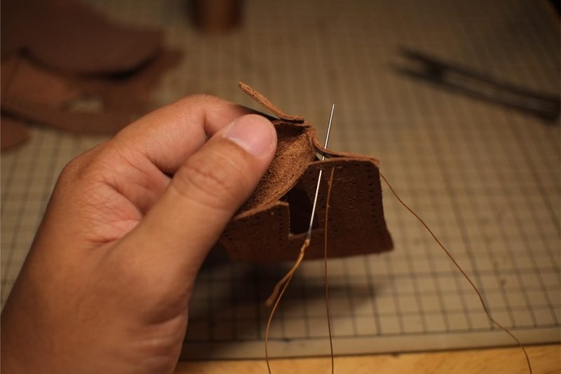 图片[16]-复活节岛笔筒制作过程-DIY手工帖子圈子-皮具教程-皮艺果手工皮具图纸