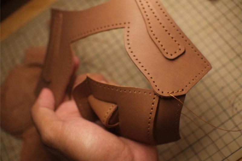 图片[19]-复活节岛笔筒制作过程-DIY手工帖子圈子-皮具教程-皮艺果手工皮具图纸