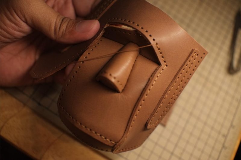 图片[21]-复活节岛笔筒制作过程-DIY手工帖子圈子-皮具教程-皮艺果手工皮具图纸