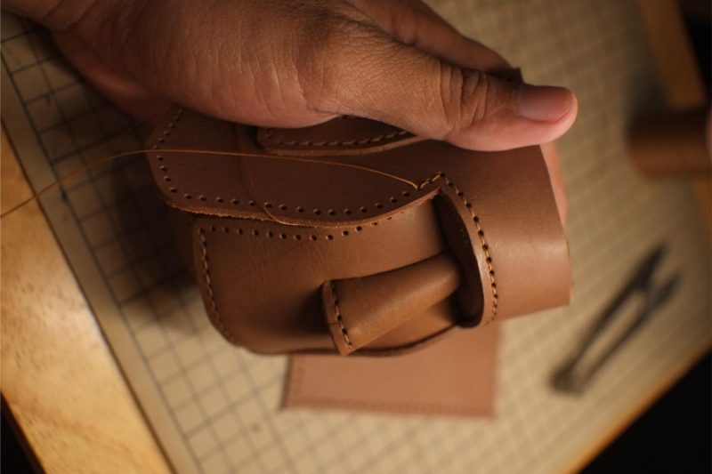 图片[22]-复活节岛笔筒制作过程-DIY手工帖子圈子-皮具教程-皮艺果手工皮具图纸