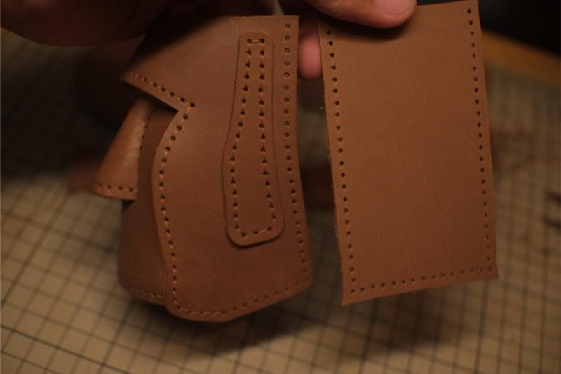 图片[23]-复活节岛笔筒制作过程-DIY手工帖子圈子-皮具教程-皮艺果手工皮具图纸