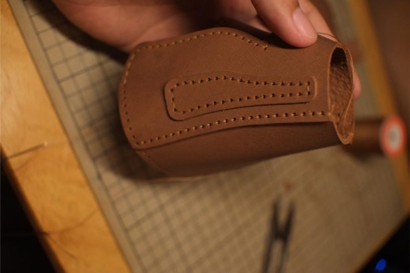 图片[26]-复活节岛笔筒制作过程-DIY手工帖子圈子-皮具教程-皮艺果手工皮具图纸