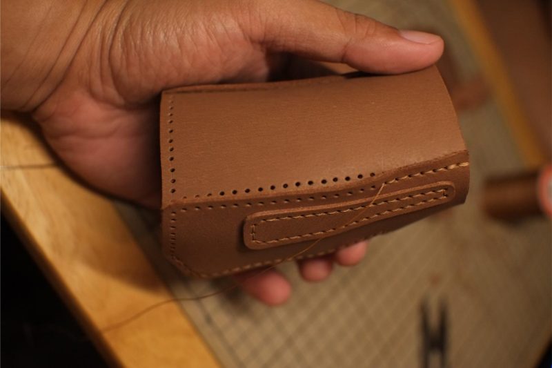 图片[27]-复活节岛笔筒制作过程-DIY手工帖子圈子-皮具教程-皮艺果手工皮具图纸