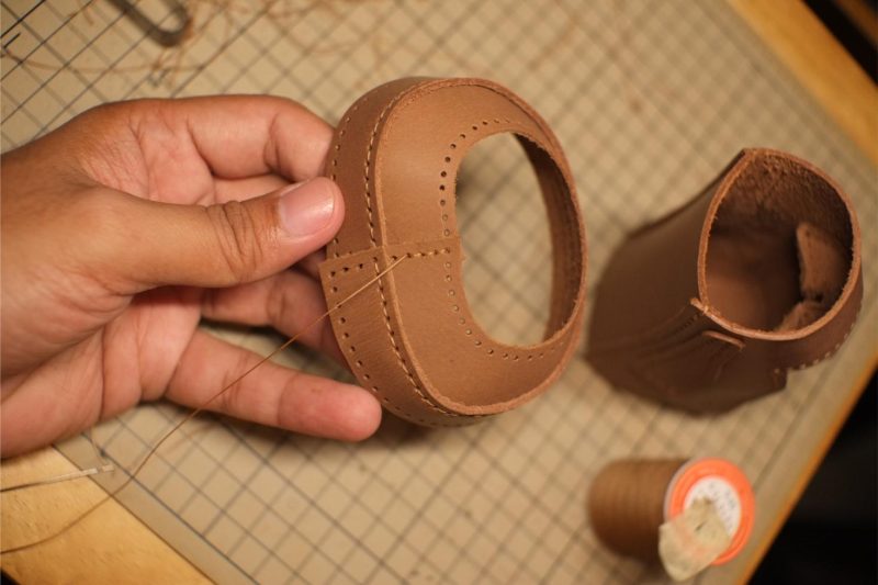 图片[35]-复活节岛笔筒制作过程-DIY手工帖子圈子-皮具教程-皮艺果手工皮具图纸