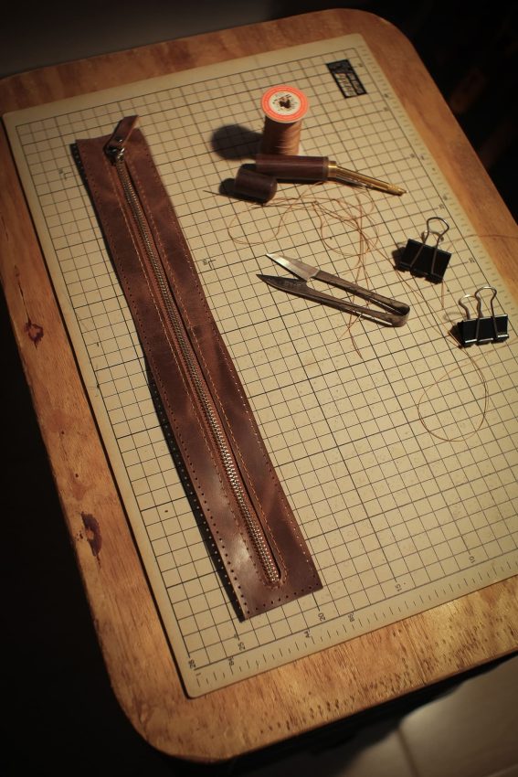 图片[21]-文具袋制作教程-DIY手工帖子圈子-皮具教程-皮艺果手工皮具图纸