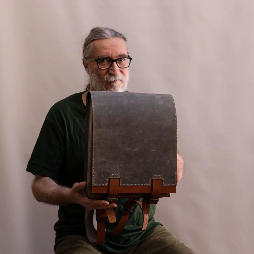 图片[1]-手工皮具图纸 背包vp186-皮艺果手工皮具图纸