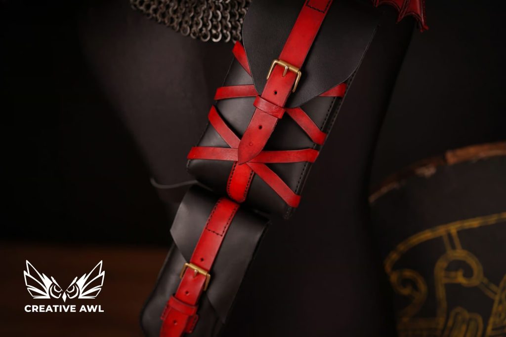 图片[2]-手工皮具图纸 剑包ca117-皮艺果手工皮具图纸