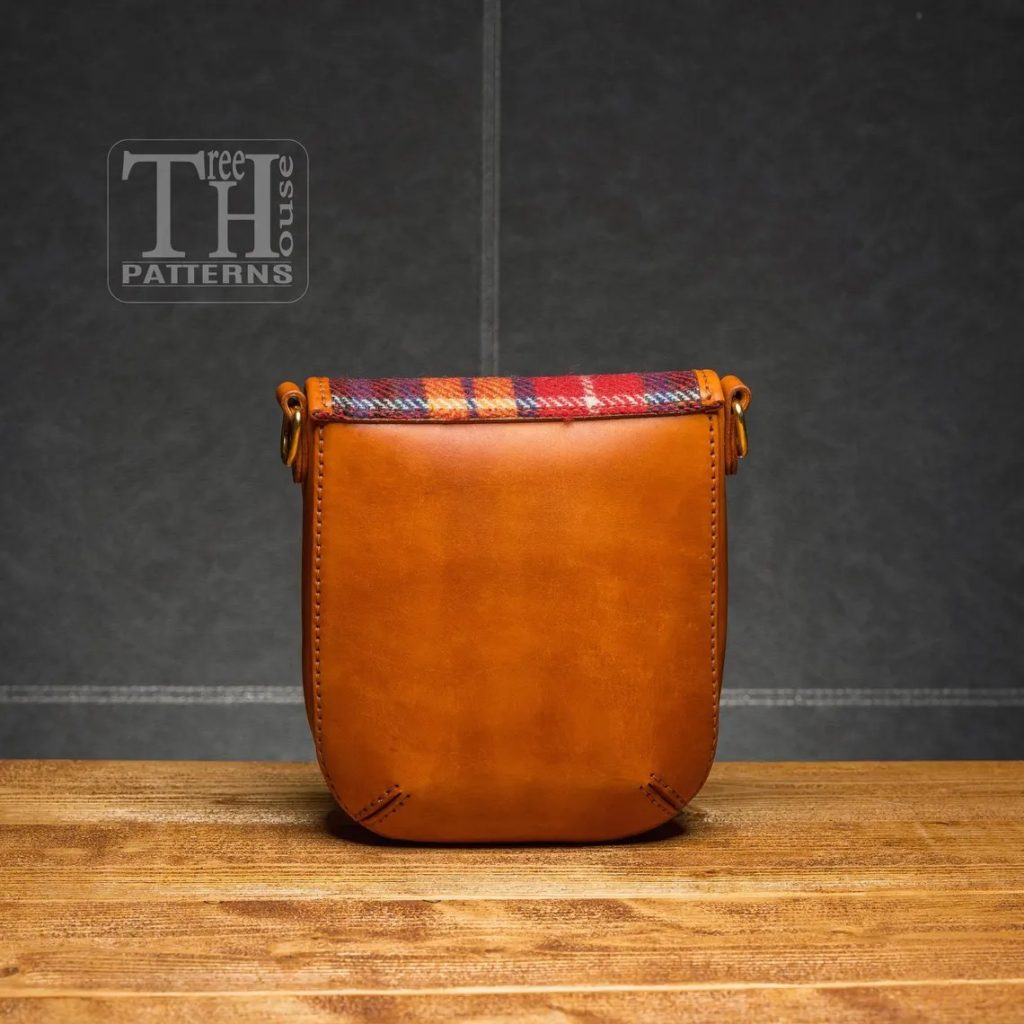 图片[3]-手工皮具图纸 打角挎包tr076-皮艺果手工皮具图纸