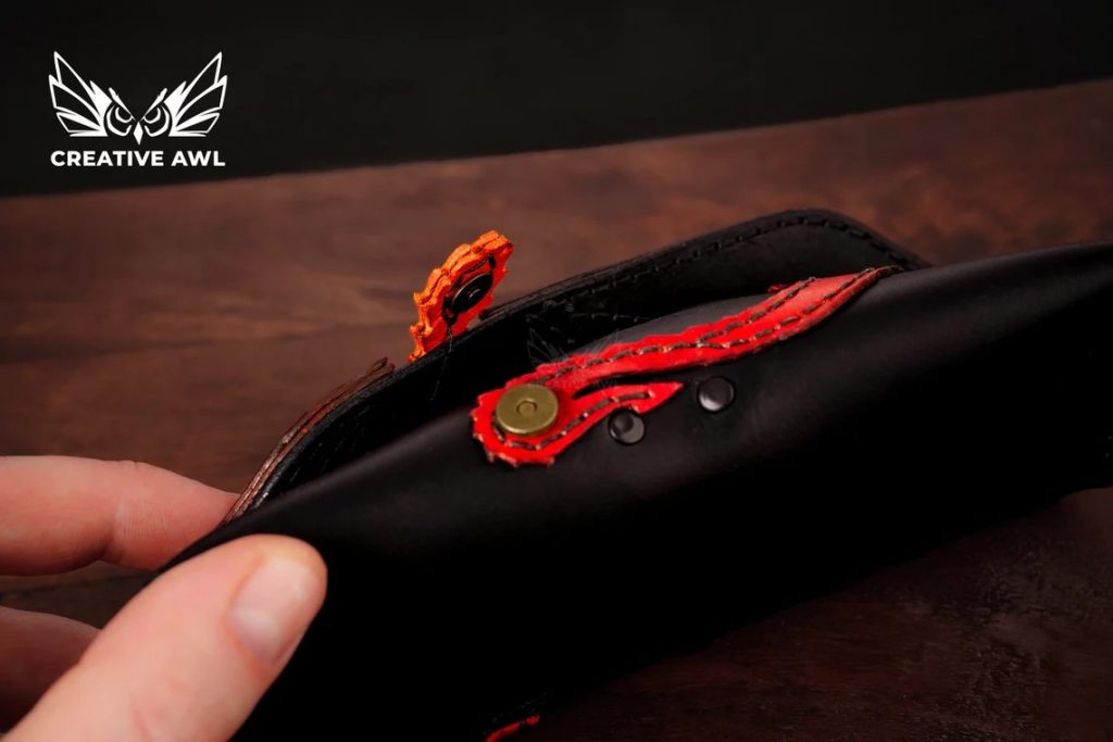 图片[3]-手工皮具图纸 眼镜盒ca179-皮艺果手工皮具图纸