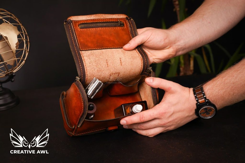 图片[2]-手工皮具图纸 烟斗包ca183-皮艺果手工皮具图纸