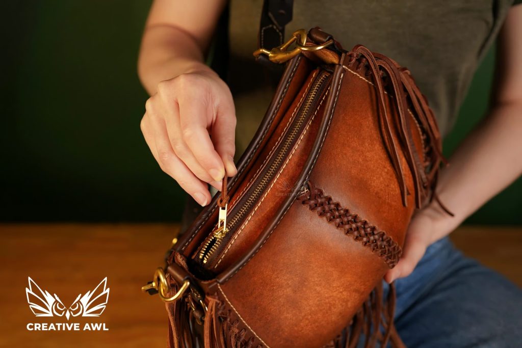 图片[3]-手工皮具图纸 流苏包ca187-皮艺果手工皮具图纸