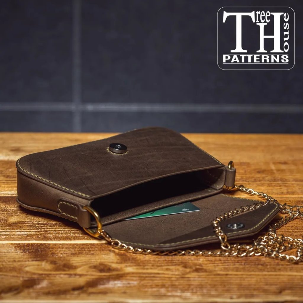 图片[3]-手工皮具图纸 单肩挎包tr077-皮艺果手工皮具图纸