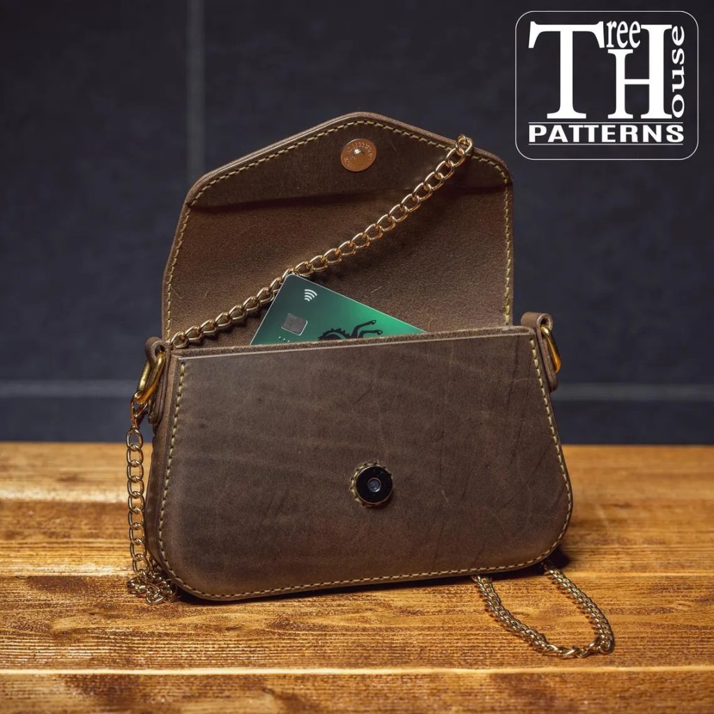 图片[4]-手工皮具图纸 单肩挎包tr077-皮艺果手工皮具图纸