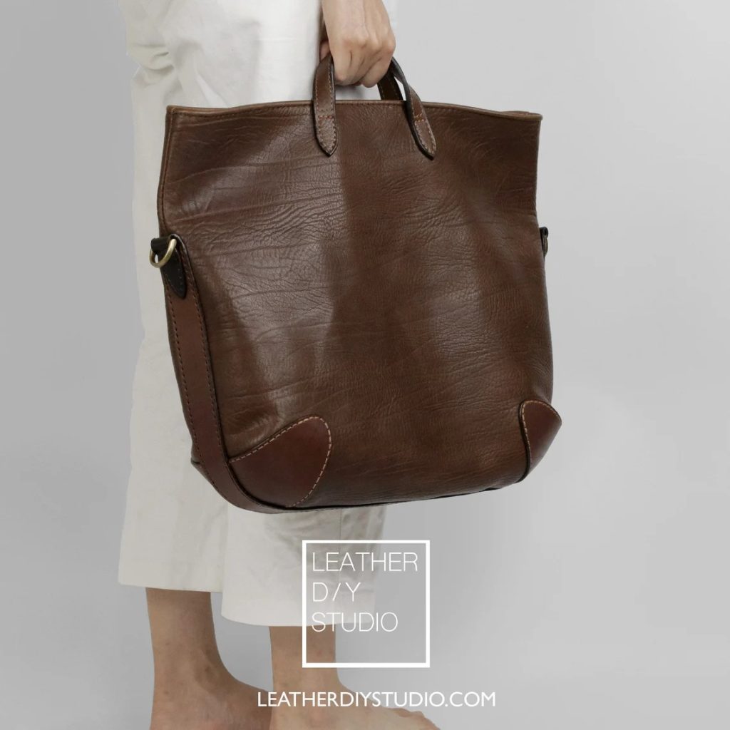 图片[3]-手工皮具图纸 托特包ls084-皮艺果手工皮具图纸