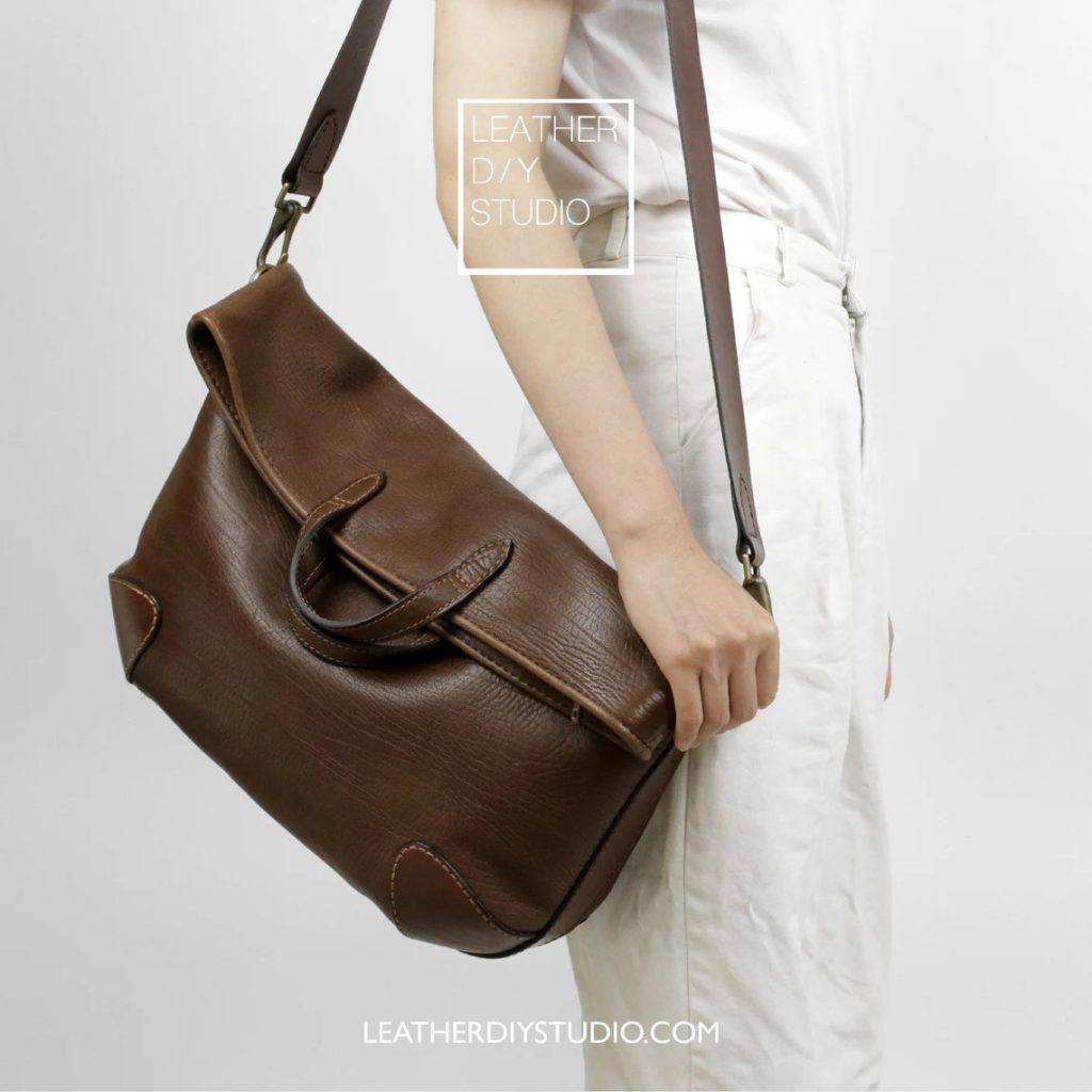 图片[1]-手工皮具图纸 托特包ls084-皮艺果手工皮具图纸