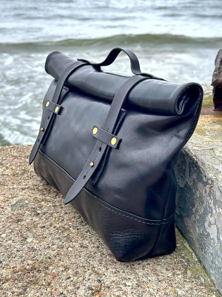 图片[2]-手工皮具图纸 旅行包mg019-皮艺果手工皮具图纸