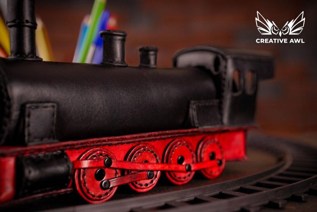 图片[3]-手工皮具图纸 火车头笔袋ca190-皮艺果手工皮具图纸