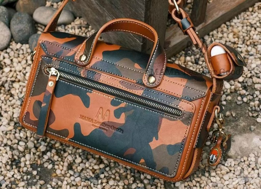 图片[3]-手工皮具图纸 手提斜挎包v091-皮艺果手工皮具图纸