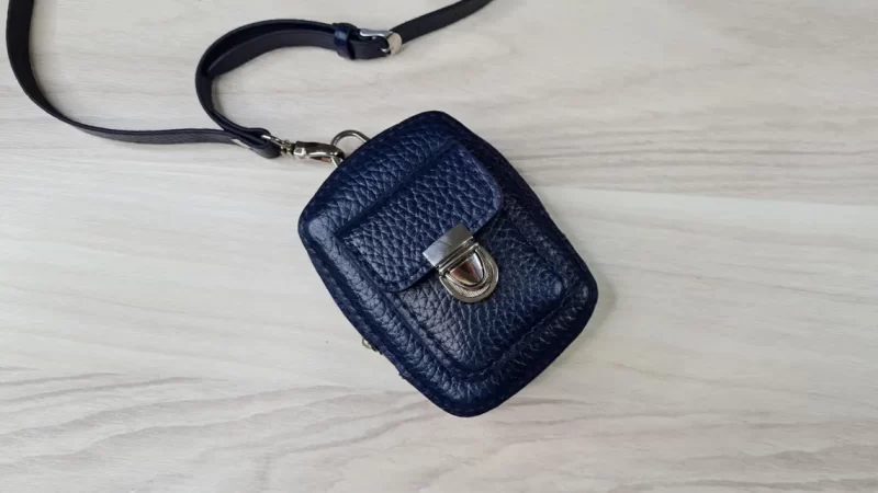 手工皮具图纸 mini胸包cl005-皮艺果手工皮具图纸