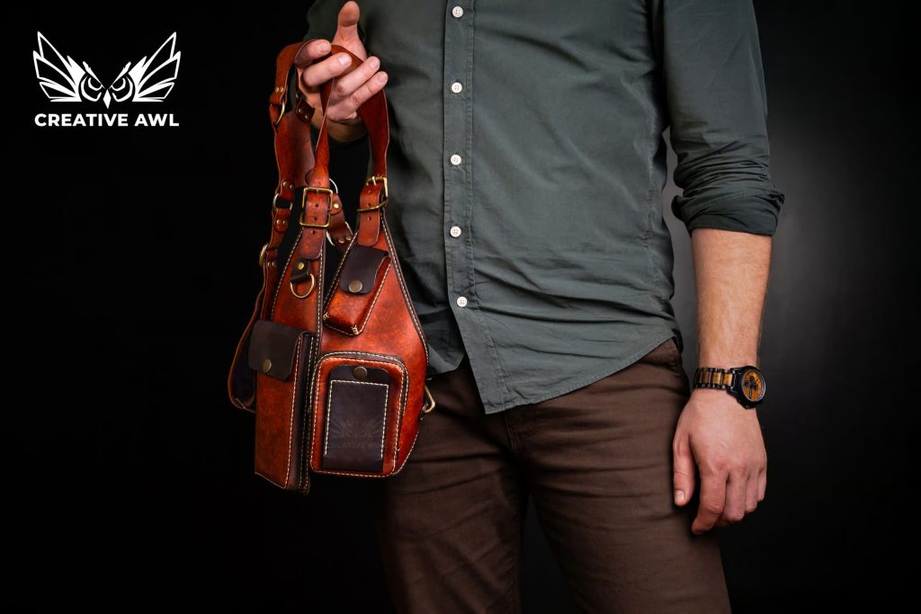 图片[3]-手工皮具图纸 背心袋ca193-皮艺果手工皮具图纸