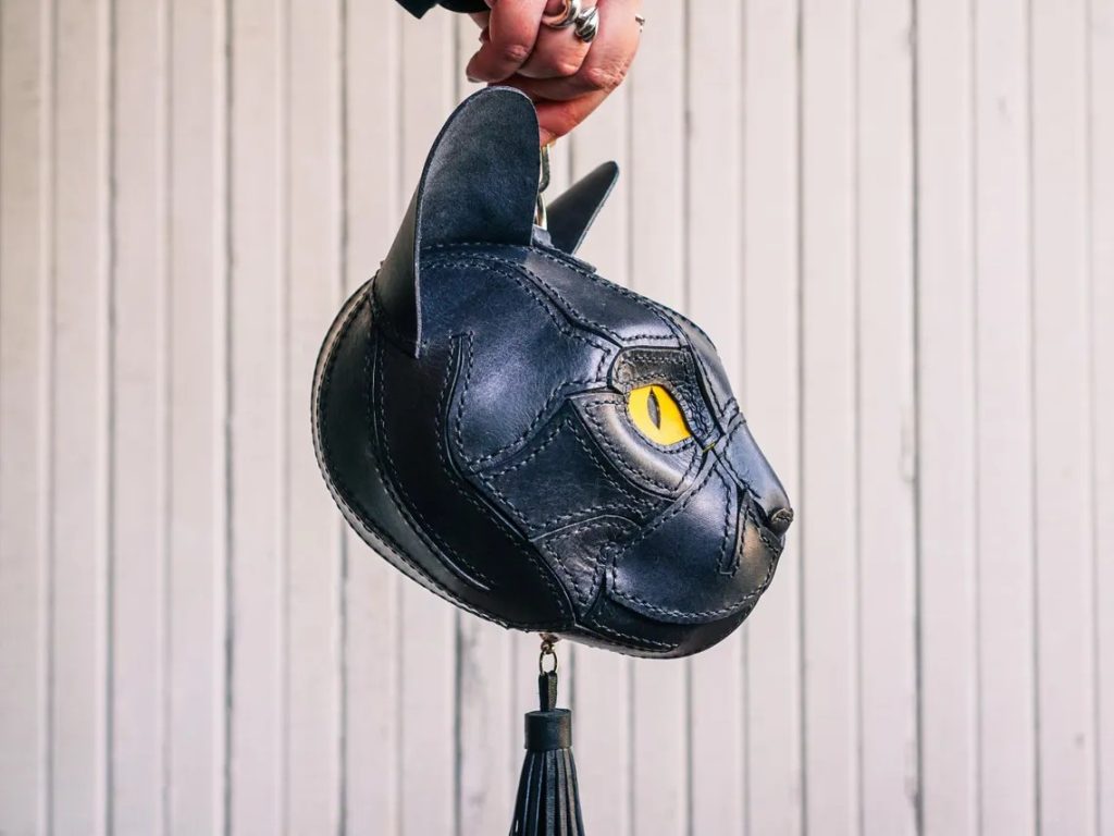 图片[2]-手工皮具图纸 豹子pa065-皮艺果手工皮具图纸