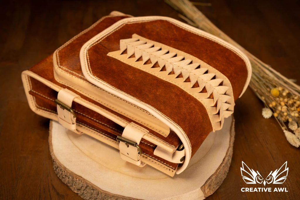 图片[2]-手工皮具图纸 书包ca194-皮艺果手工皮具图纸