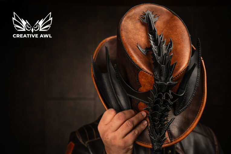 图片[2]-手工皮具图纸 帽子ca197-皮艺果手工皮具图纸