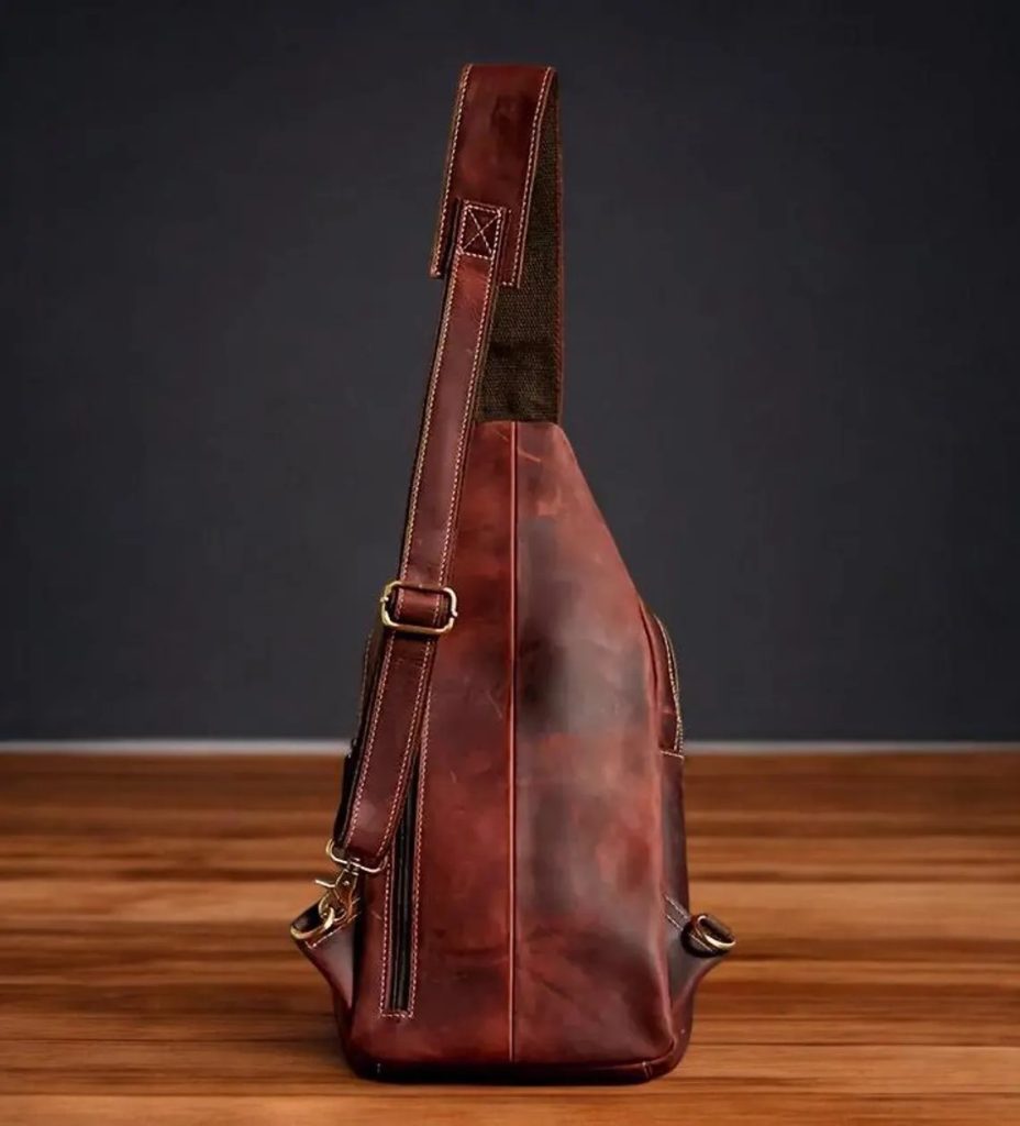 图片[3]-手工皮具图纸 胸挎包fl001-皮艺果手工皮具图纸