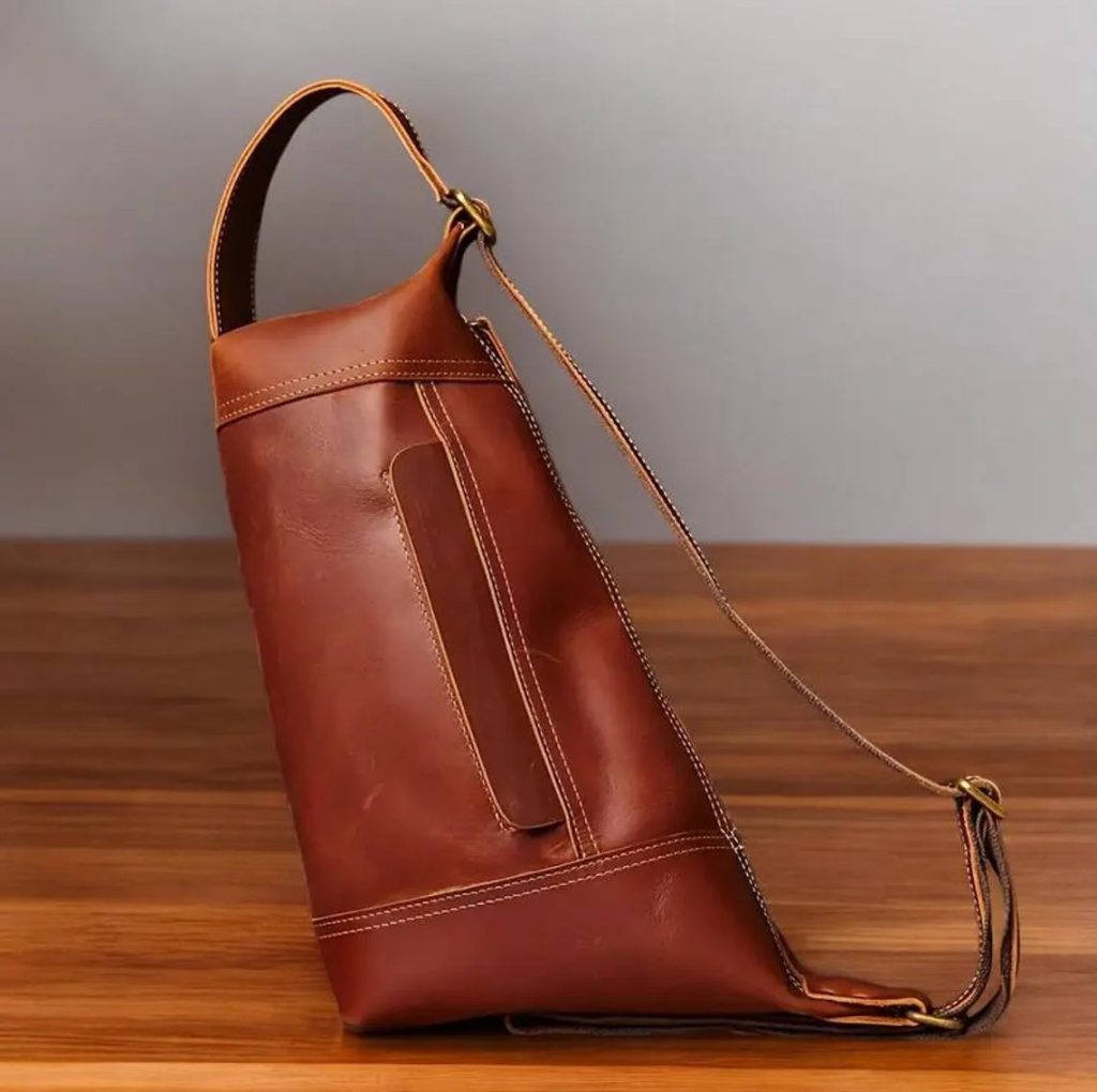 图片[3]-手工皮具图纸 胸挎包fl002-皮艺果手工皮具图纸