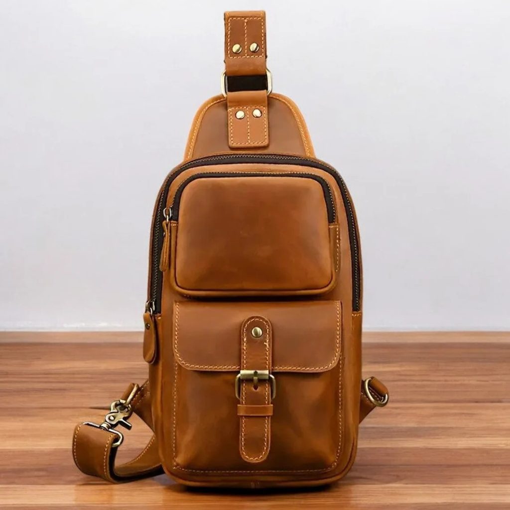 图片[3]-手工皮具图纸 胸挎包fl003-皮艺果手工皮具图纸