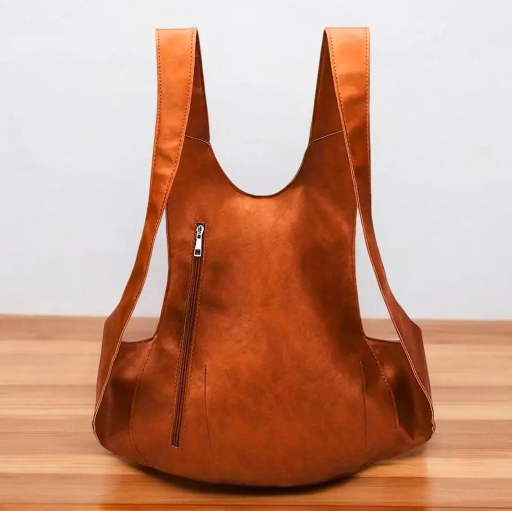 图片[2]-手工皮具图纸 双肩包fl005-皮艺果手工皮具图纸