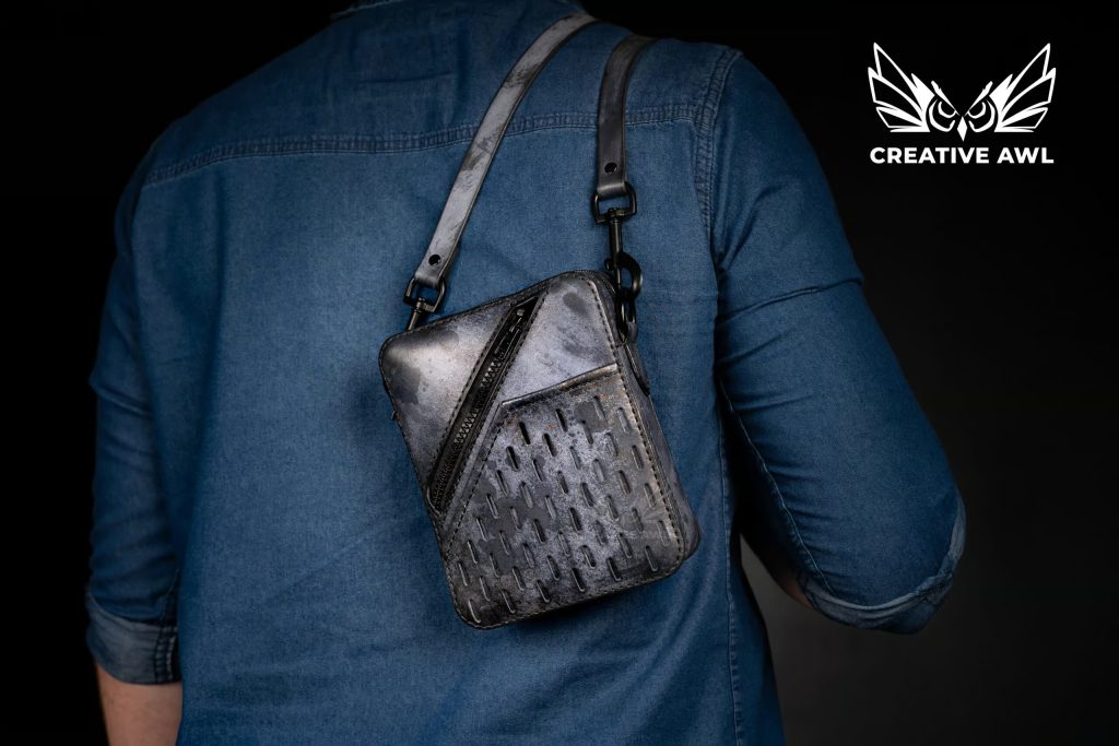 图片[2]-手工皮具图纸 斜挎包ca210-皮艺果手工皮具图纸