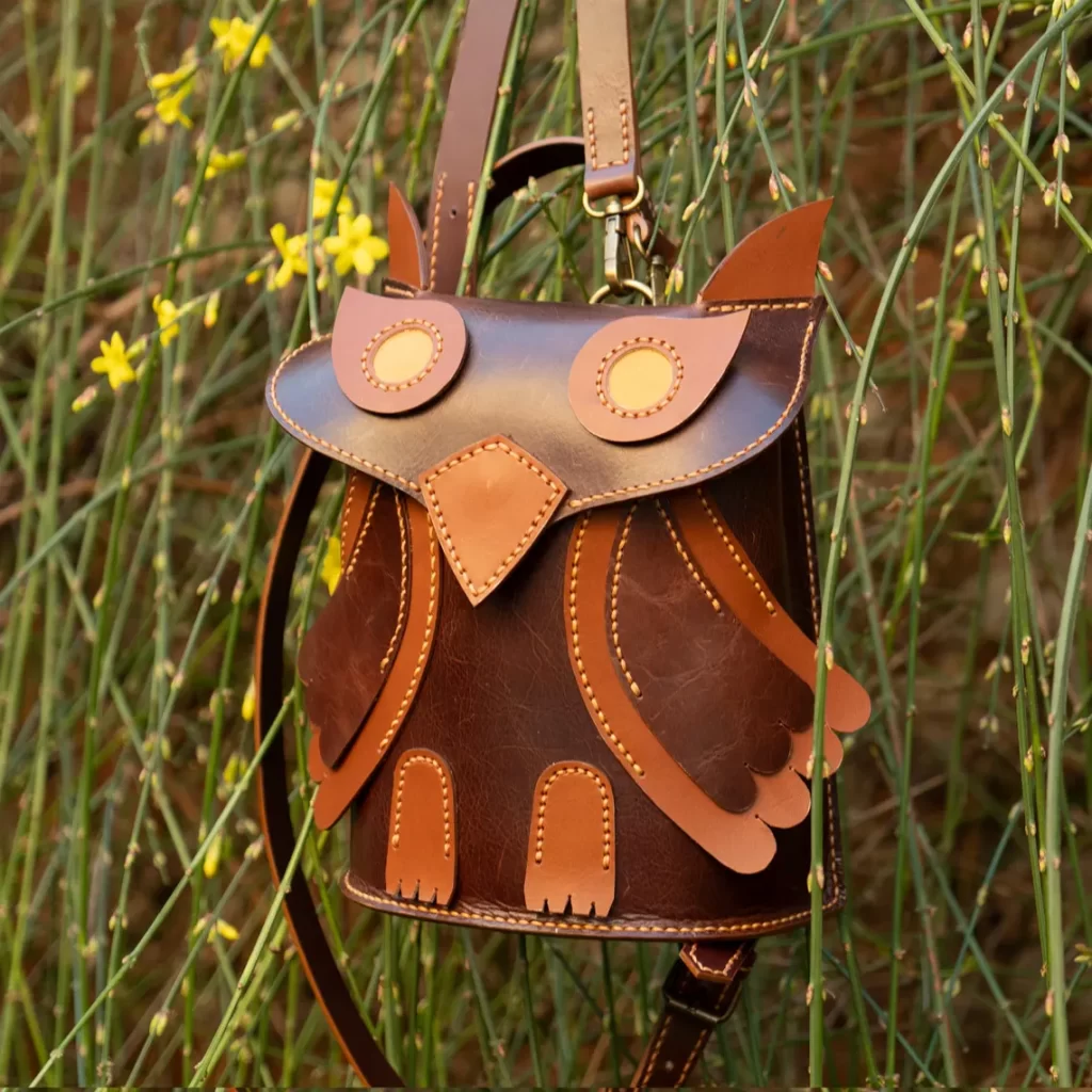 图片[2]-手工皮具图纸 背包vp199-皮艺果手工皮具图纸