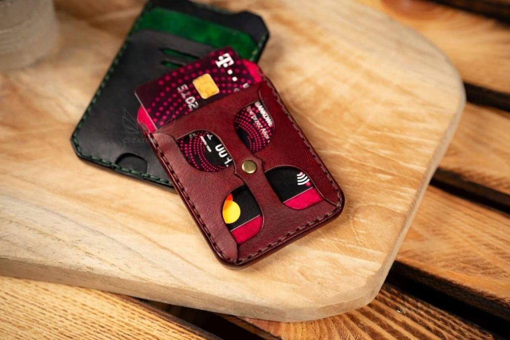 图片[1]-手工皮具图纸 卡包ca216-皮艺果手工皮具图纸