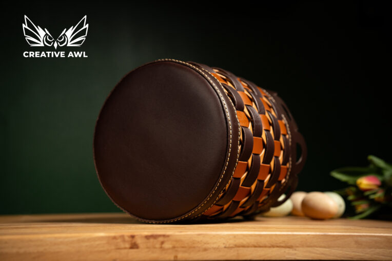 图片[3]-手工皮具图纸 编制购物包ca224-皮艺果手工皮具图纸